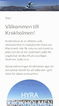 Mobile Screenshot of krokholmen.com